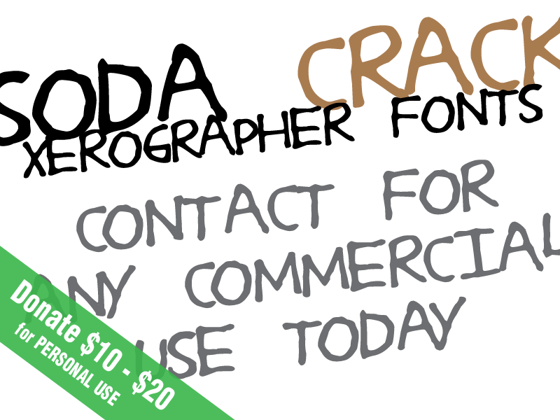 Soda Crack Font