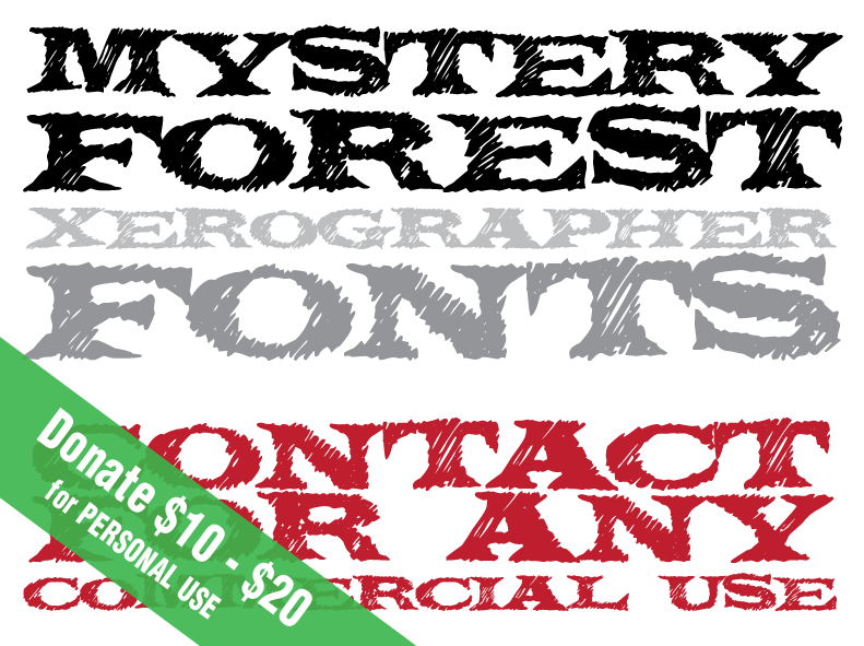 Mystery Forest Font