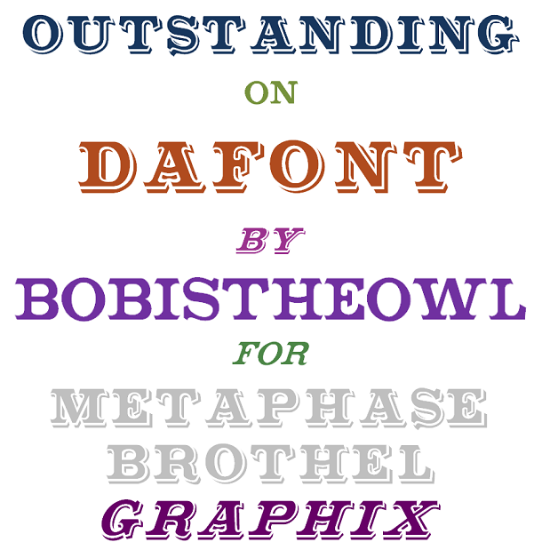 Outstanding Font