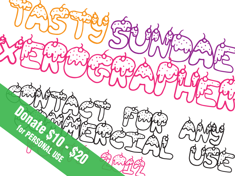 Tasty Sundae Font