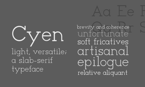 Cyen Font
