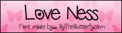 LoveNess Font