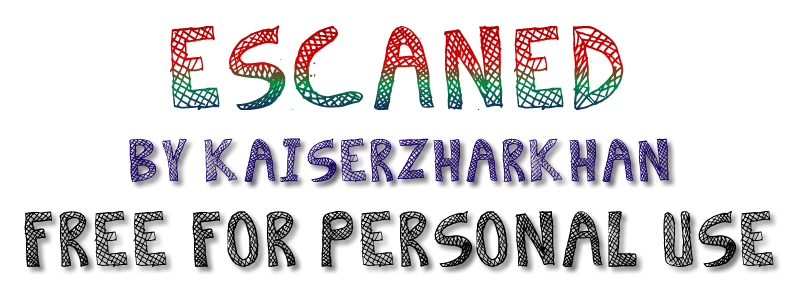Escaned Font