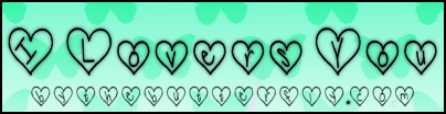 I Lovers You Font