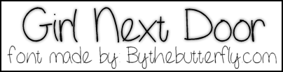 Girl Next Door Font