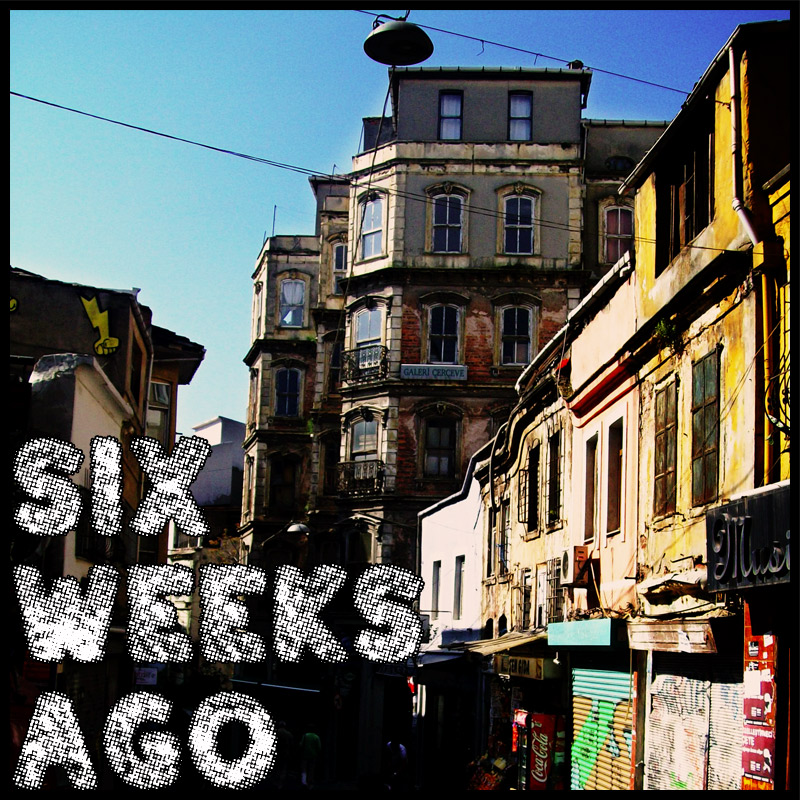 Six weeks ago Font