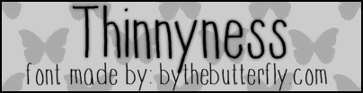 Thinnyness Font