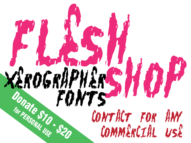 Flesh Shop Font