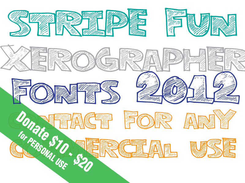 Stripe Fun Font