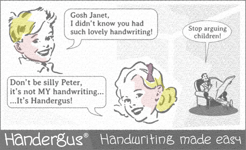 Handergus Font