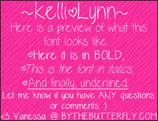 Kelli Lynn Font