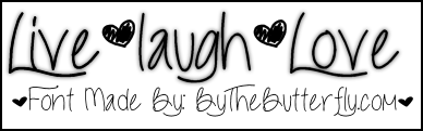 Live Laugh Love Font