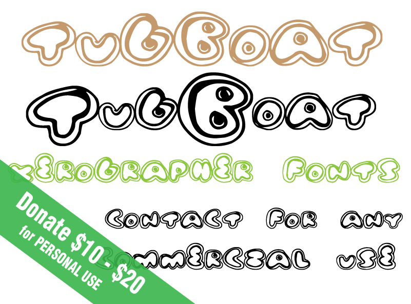 TugBoat Font
