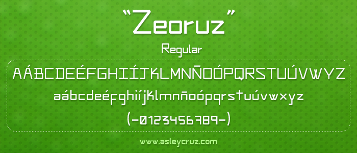 Zeoruz Font