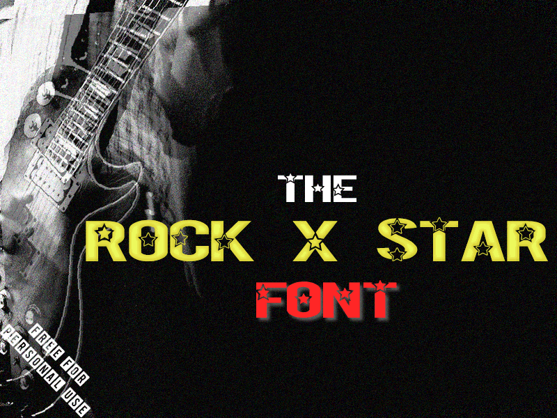 Rock X Start TFB Font