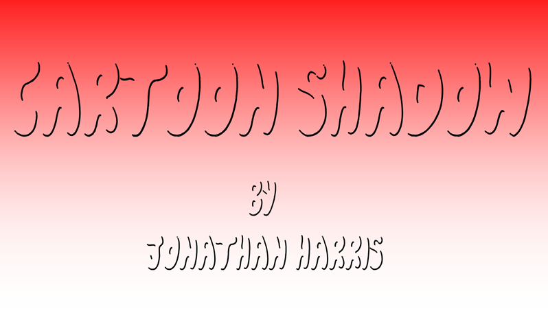 Cartoon Shadow Font