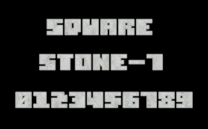 Square Stone-7 Font