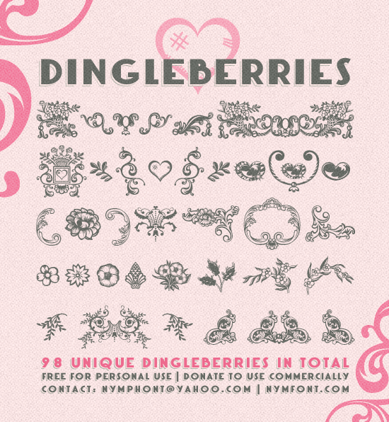 Dingleberries Font