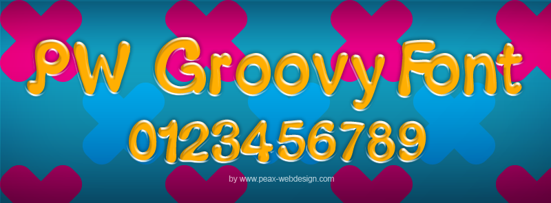 PW Groovy Font