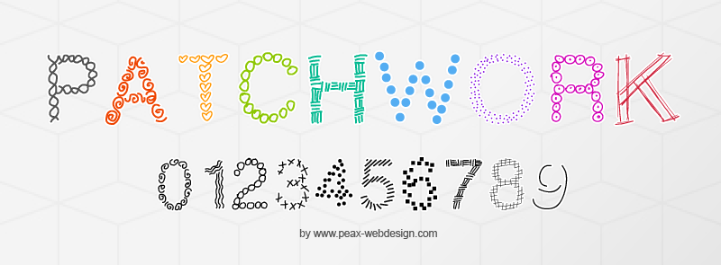 PW Patchwork Font