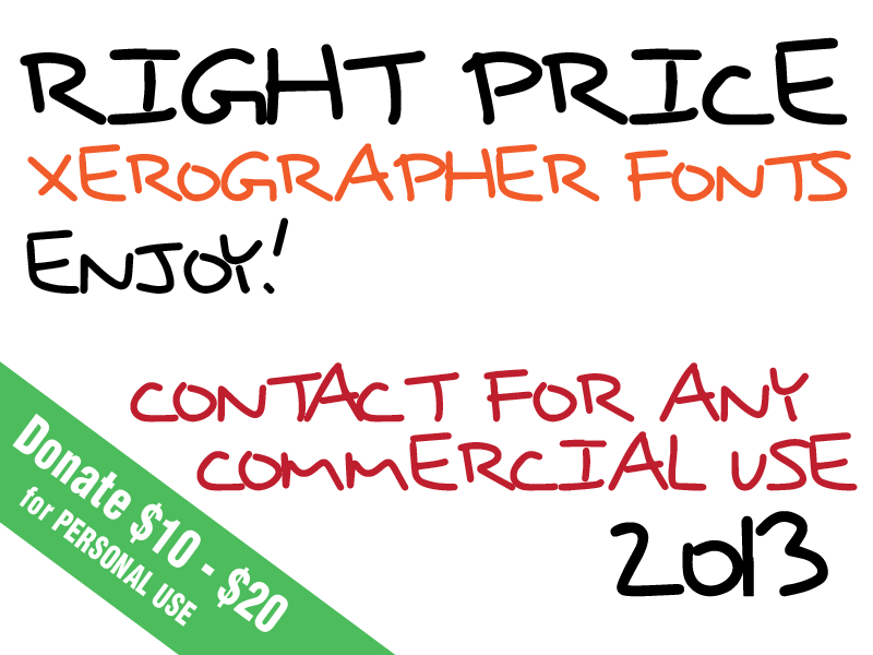 Right Price Font
