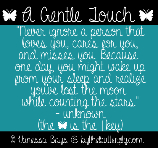 A Gentle Touch Font