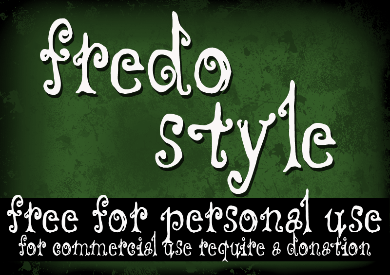 CF Fredo Style Font