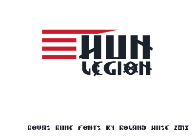 Hun Legion Font