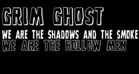 Grim Ghost Font