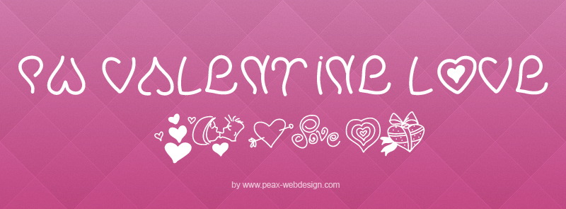 PW Valentine Love Font