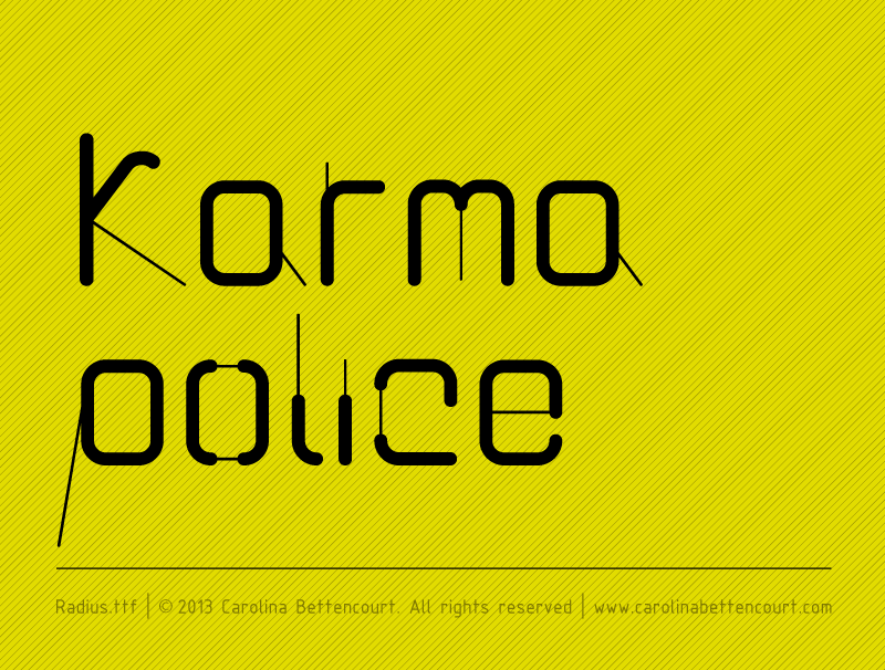Radius Font