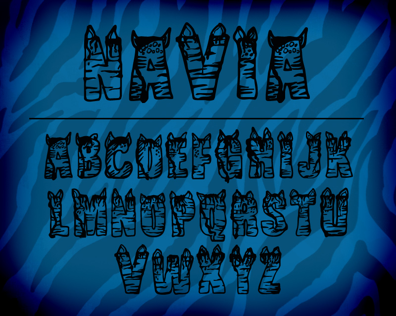 CF NaVia Font