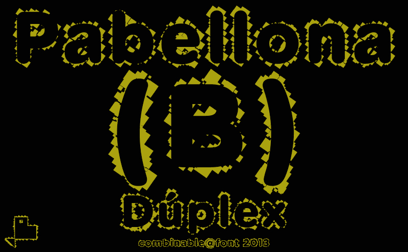 Pabellona (B) Dúplex Font