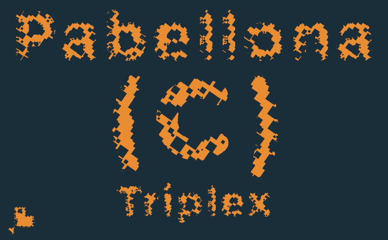 Pabellona (C) Tríplex Font