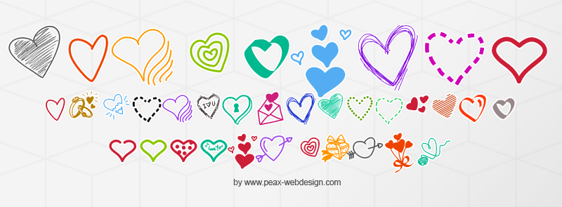 PW Little Hearts Font