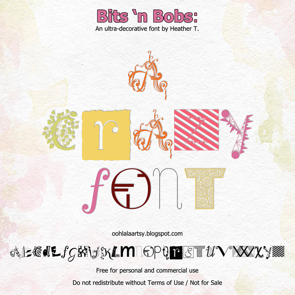 BitsNBobs Font