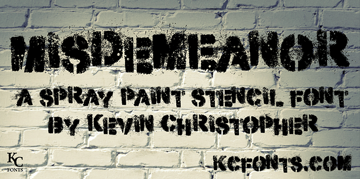 Misdemeanor Font