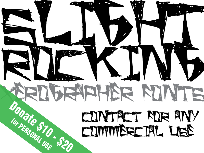 Slight Rocking Font
