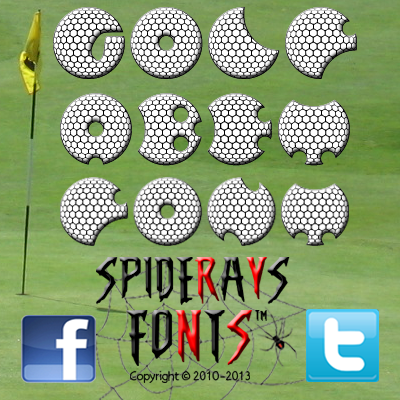 Golfabet Font