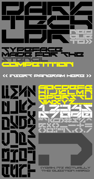 Darktech LDR Font