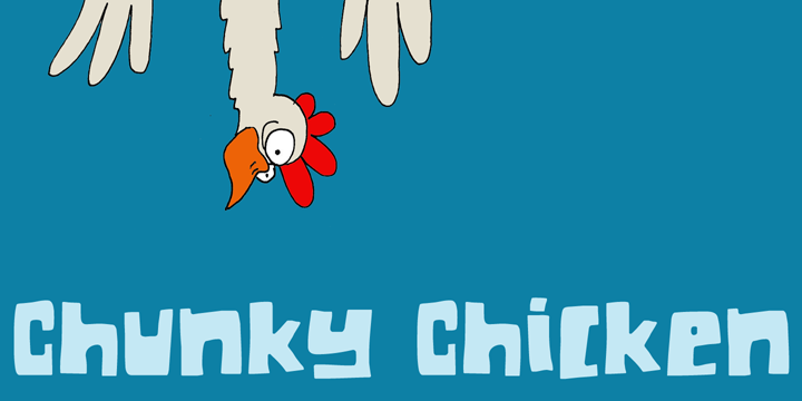 DK Chunky Chicken Font