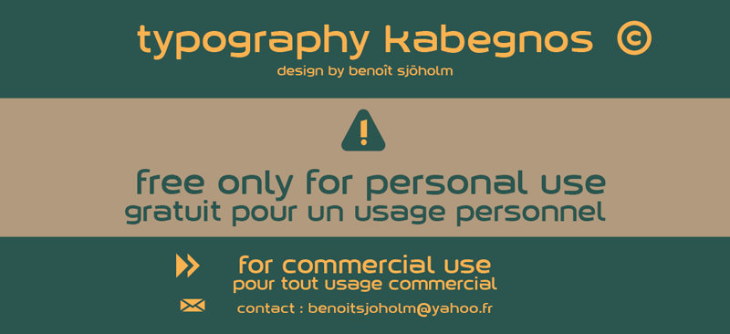 Kabegnos Font