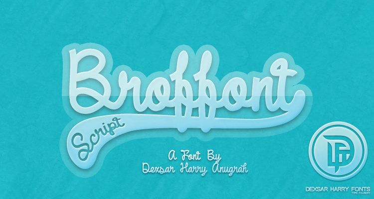 DHF Broffont Script Font