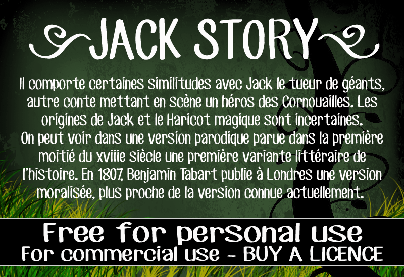 CF Jack Story Font