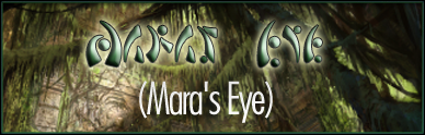 Mara's Eye Font