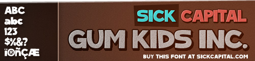 SC Gum Kids Font