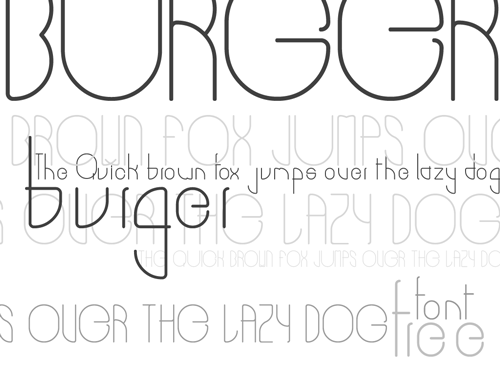 Burger Font