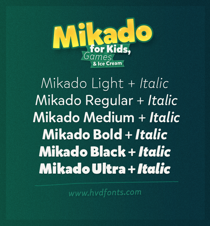 Mikado Font