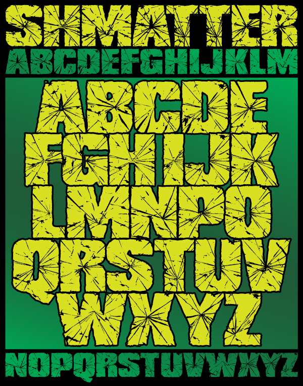 RH Shmatter Font