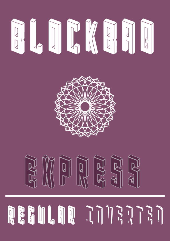 Blockbaq Font